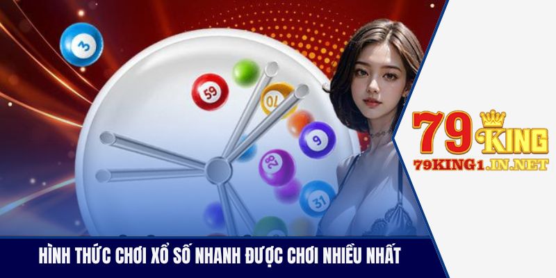 Hình thức chơi xổ số nhanh được chơi nhiều nhất